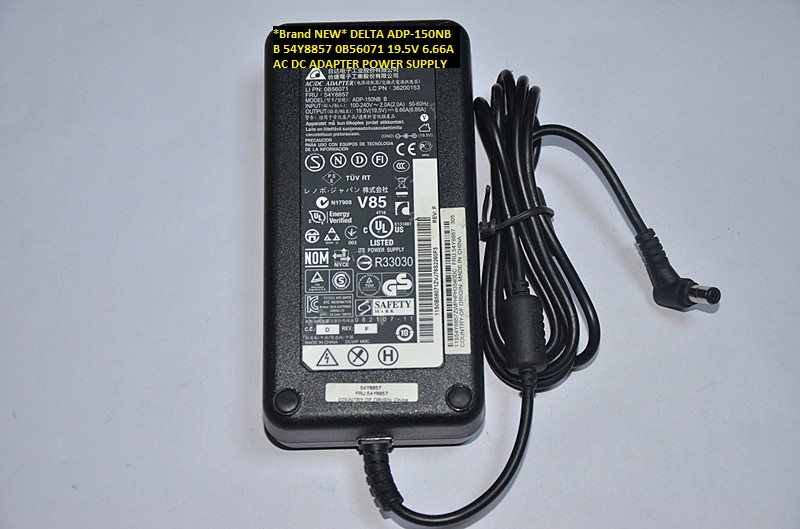 *Brand NEW* DELTA ADP-150NB B 54Y8857 0B56071 19.5V 6.66A AC DC ADAPTER POWER SUPPLY